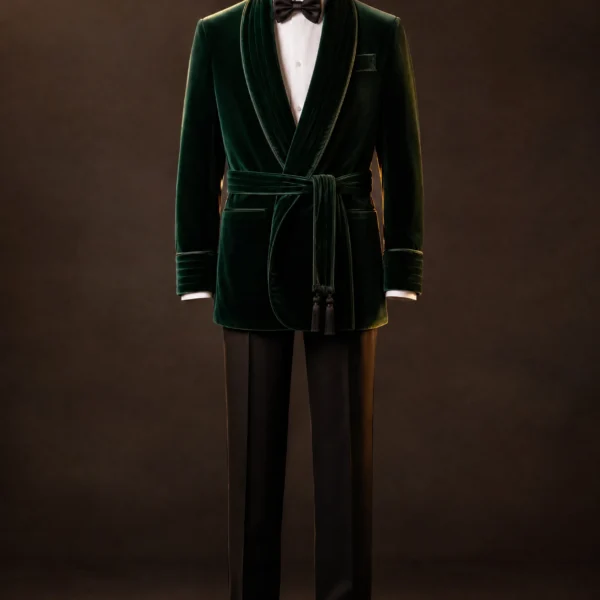 The Velvet Smoking Jacket