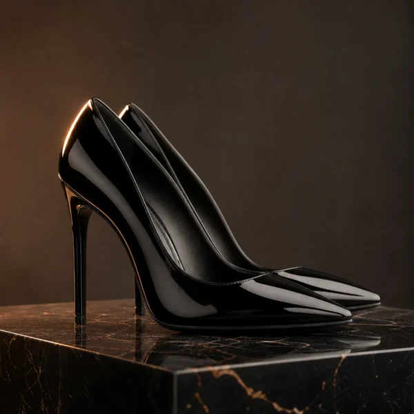 Patent Stiletto Pump